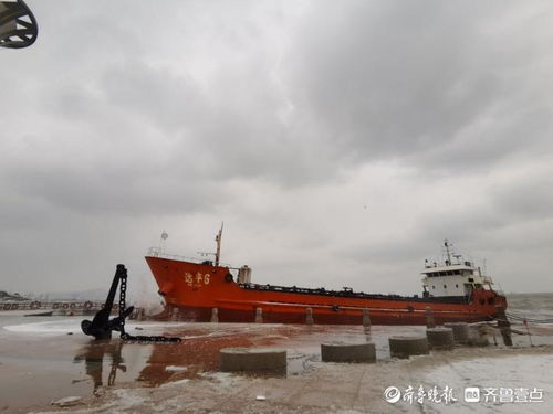 錨鏈斷裂漂航至海水浴場 煙臺海域一避風貨輪擱淺