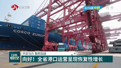 江蘇全省港口運營呈現恢復性增長